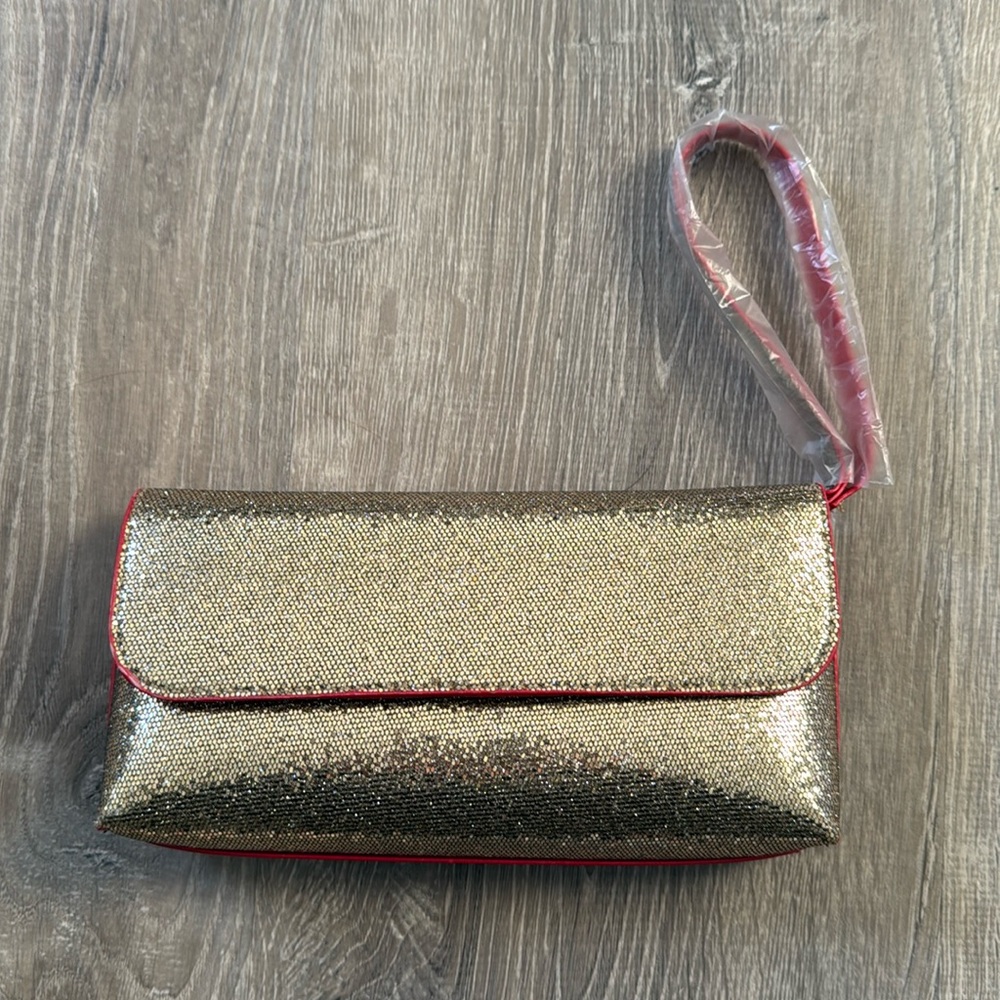 Sparkly Clutch Wristlet by Estee Lauder